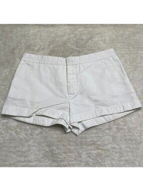 MARNI White Chino Shorts IT 44 US 8 Luxury Tailored Summer Mini Shorts